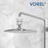 VOREL Rain Shower Head Filter Dual Antibacterial Sterilization Rust Removal _ Made in Korea